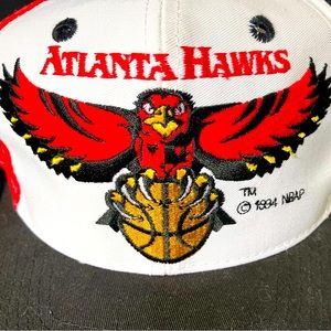 ATL 1994 Vintage Sports Specialties Atlanta Hawks NBA Hat Cap Big Logo One Size